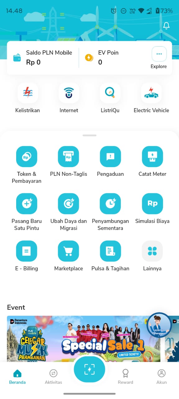 ubah daya dan migrasi